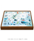 Quadro Decorativo Infantil Mapa Mundi Oceano Colorido na internet