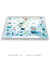 Quadro Decorativo Infantil Mapa Mundi Oceano Colorido