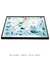 Quadro Decorativo Infantil Mapa Mundi Oceano Colorido