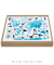 Quadro Decorativo Infantil Mapa Mundi Oceano