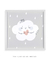 Quadro Decorativo Infantil Nuvem Claro Neutro - Quadros Incríveis