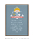 Quadro Decorativo Infantil Oração do Anjo da Guarda - Quadros Incríveis