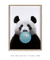 Imagem do Quadro Decorativo Infantil Panda Chiclete Bubble Azul