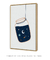 Quadro Decorativo Infantil Pote Céu Estrelado Oceano Azul Marinho - comprar online