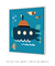 Quadro Decorativo infantil Submarino - Série Fundo do Mar na internet