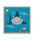 Imagem do Quadro Decorativo Infantil Tubarão - Série Fundo do Mar