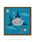 Quadro Decorativo Infantil Tubarão - Série Fundo do Mar - comprar online