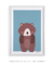 Quadro Decorativo infantil Urso Floresta - Quadros Incríveis