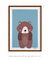 Quadro Decorativo infantil Urso Floresta - comprar online