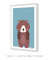 Quadro Decorativo infantil Urso Floresta - loja online