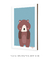 Quadro Decorativo infantil Urso Floresta - comprar online