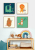 Quadro Decorativo infantil Urso Musical Violão na internet