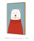 Quadro Decorativo Infantil Urso Polar - comprar online