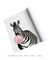Quadro Decorativo infantil Zebra Chiclete Bubble Rosa na internet