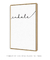 Quadro Decorativo Inhale Frase Yoga - comprar online