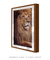 Quadro Decorativo Leão Étnico Safari Fotografia na internet