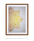 Quadro Decorativo Mandala Amarela - comprar online