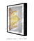 Quadro Decorativo Mandala Amarela - loja online