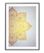 Quadro Decorativo Mandala Amarela
