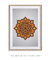 Imagem do Quadro Decorativo Mandala Laranja