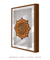 Quadro Decorativo Mandala Laranja na internet