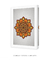 Quadro Decorativo Mandala Laranja - Quadros Incríveis