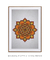 Quadro Decorativo Mandala Laranja - Quadros Incríveis