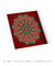 Quadro Decorativo Mandala Vermelha e Verde - Quadros Incríveis