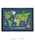 Quadro Decorativo Mapa Mundi Animais - Quadros Incríveis