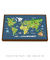 Quadro Decorativo Mapa Mundi Animais - comprar online