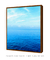 Quadro Decorativo Mar Azul Tranquilo Paisagem - Quadros Incríveis