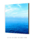 Quadro Decorativo Mar Azul Tranquilo Paisagem