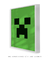 Quadro Decorativo Minecraft Creeper - loja online