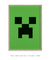 Imagem do Quadro Decorativo Minecraft Creeper