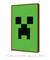 Quadro Decorativo Minecraft Creeper na internet