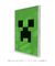 Quadro Decorativo Minecraft Creeper