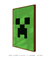 Quadro Decorativo Minecraft Creeper - loja online
