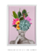 Quadro Decorativo Mulher Cactos e Flores na Cabeça - Quadros Incríveis