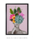 Quadro Decorativo Mulher Cactos e Flores na Cabeça - Quadros Incríveis