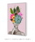 Quadro Decorativo Mulher Cactos e Flores na Cabeça - loja online