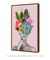 Quadro Decorativo Mulher Cactos e Flores na Cabeça
