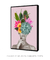 Quadro Decorativo Mulher Cactos e Flores na Cabeça - comprar online