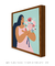 Quadro Decorativo Mulher com buquê - Feminismo - loja online