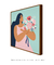 Quadro Decorativo Mulher com buquê - Feminismo na internet