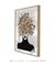 Quadro Decorativo Mulher Flores na Cabeça 2 na internet