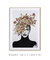 Quadro Decorativo Mulher Flores na Cabeça na internet