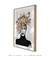 Quadro Decorativo Mulher Flores na Cabeça - Quadros Incríveis
