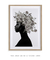 Imagem do Quadro Decorativo Mulher Negra Flores na Cabeça 2