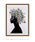 Quadro Decorativo Mulher Negra Flores na Cabeça 2 na internet