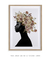 Imagem do Quadro Decorativo Mulher Negra Flores na Cabeça